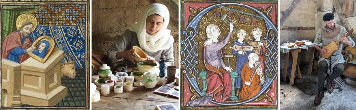 ars_mirabilis_animations médiévales peinture musique